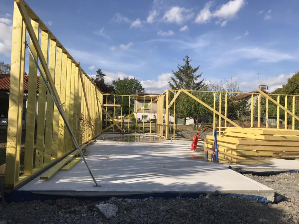 Ossature bois près de Saint-Benoît